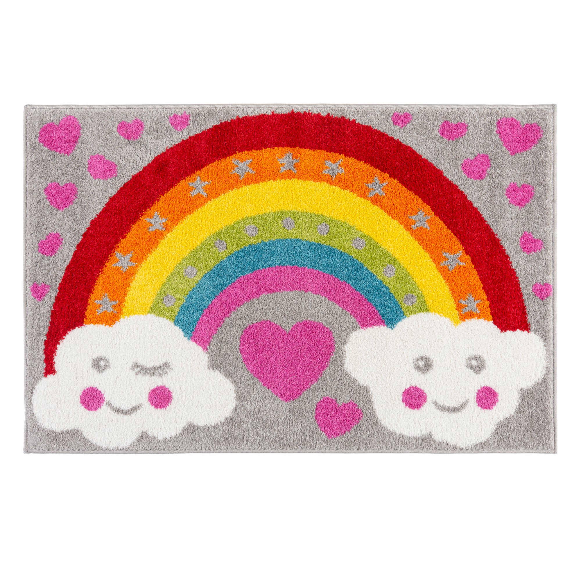 Rainbow For Heroes Rug MultiColoured