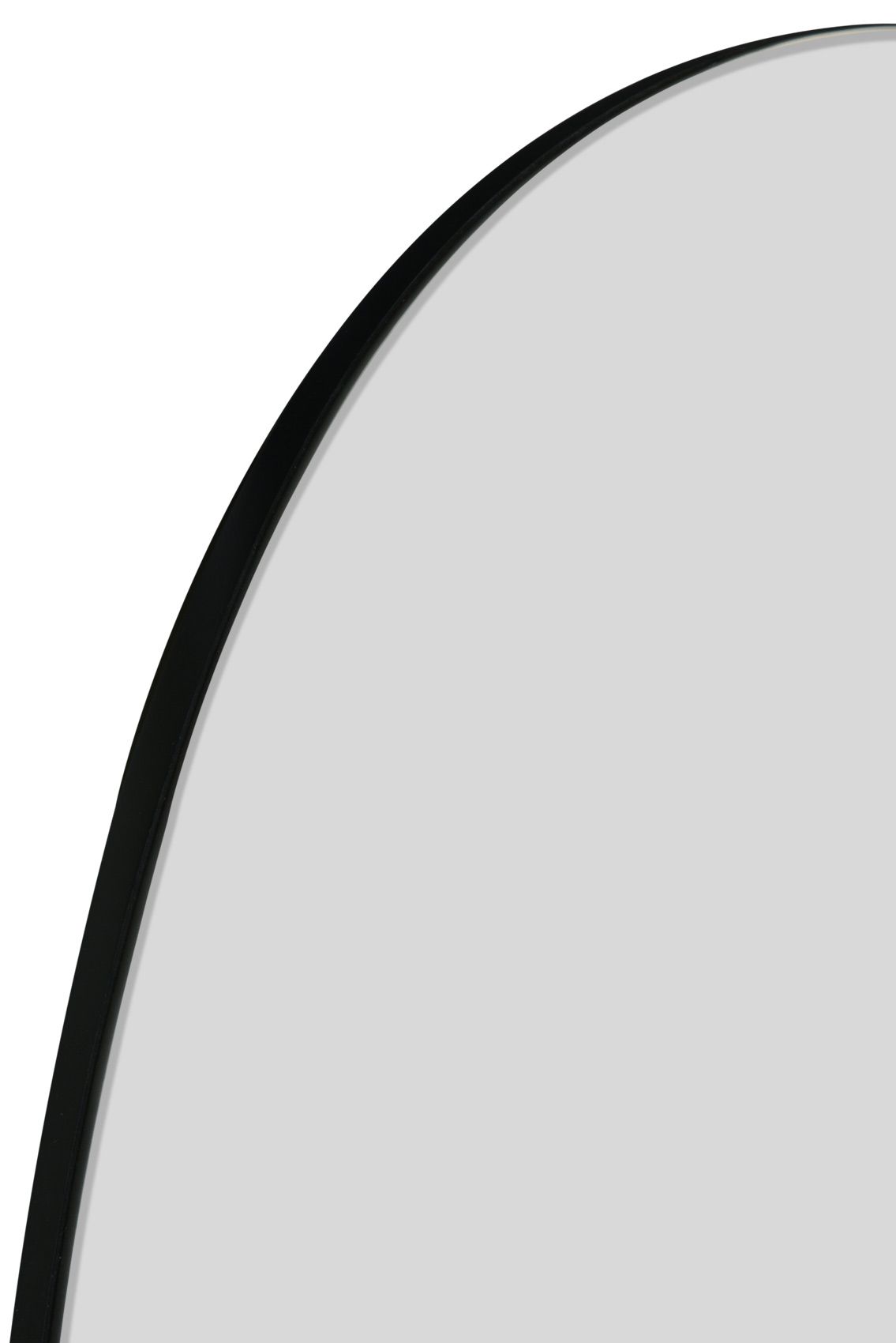 MirrorOutlet The Lapillus - Frameless Pebble Wall Mirror 47" X 32" (120CM X 80CM) in Silver 6
