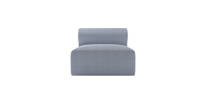 Cohen Large Single Unit in Uniform House Herringbone Weave - sofa.com