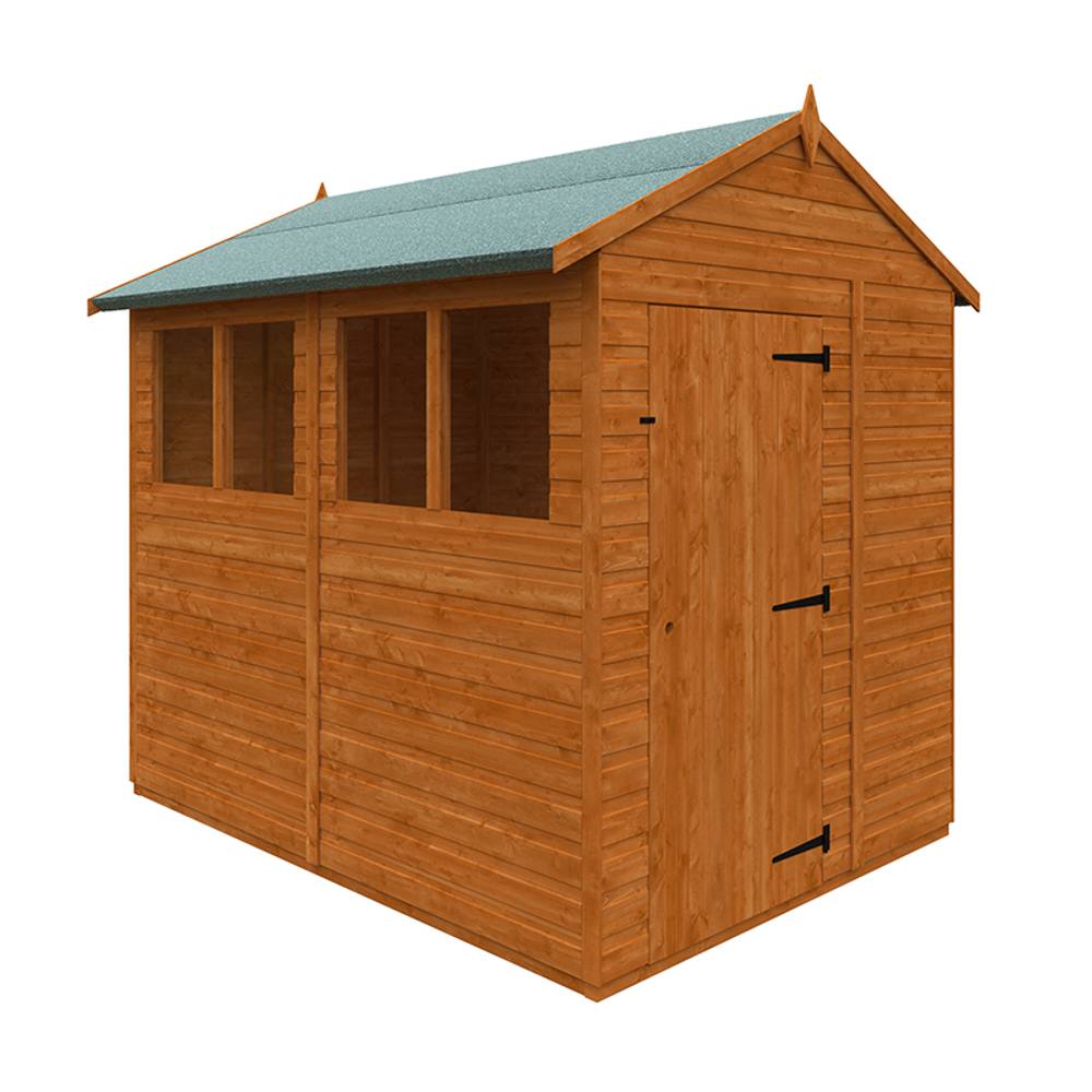 Buttercup Farm 8x6 Flex Apex 12mm Flex - L238.8 x W175 x H213.5 cm - Burnt Orange