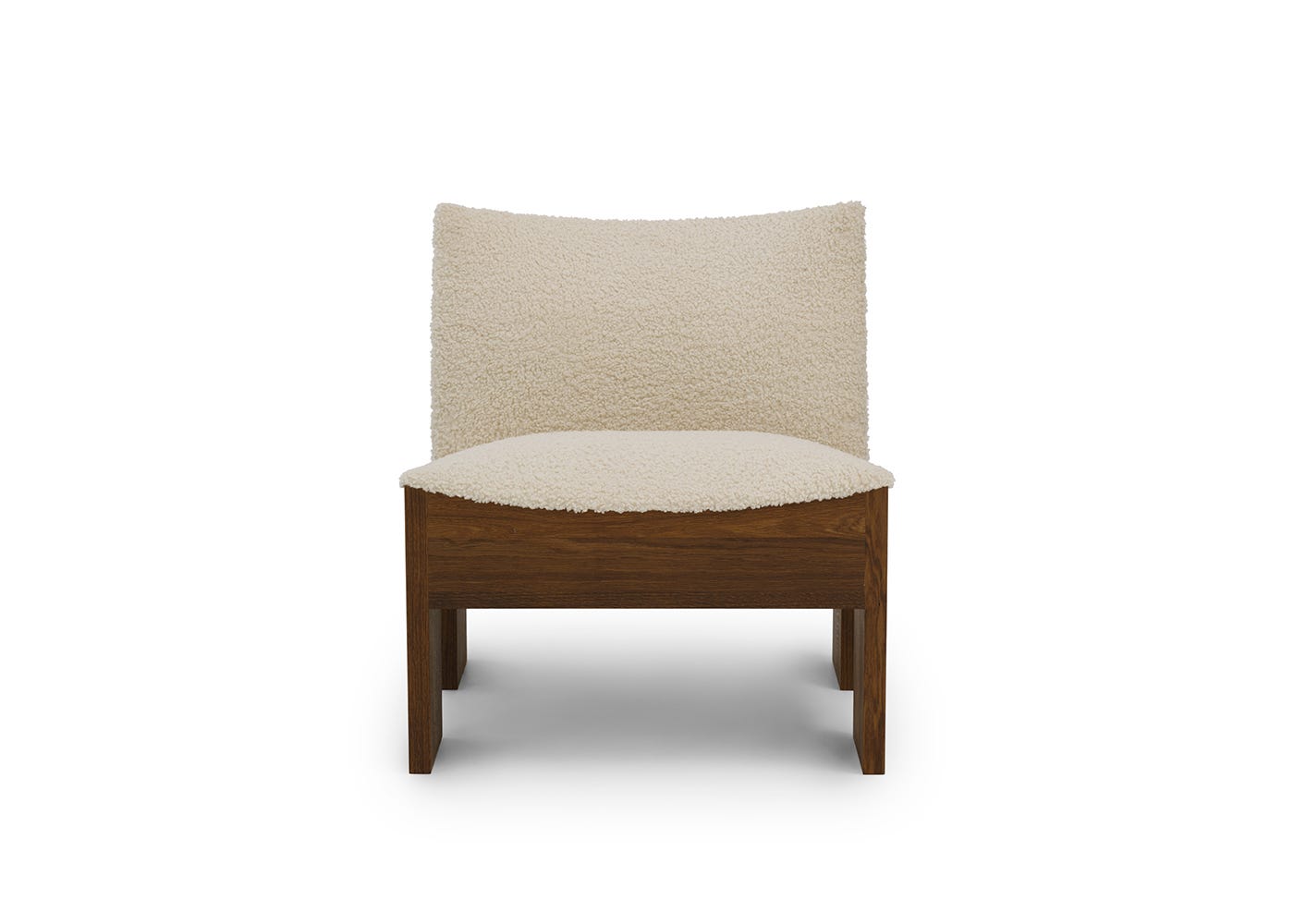 New Works Tenon Lounge Chair Fumed Oak Drake 002 Spacedust