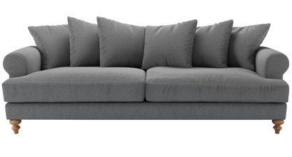 Teddy 4 Seat Sofa in Harbour Grey Whitstable - sofa.com