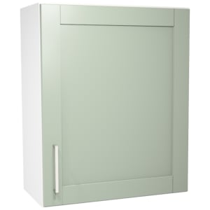 Wickes Ohio Reed Green Shaker Wall Unit - 600mm