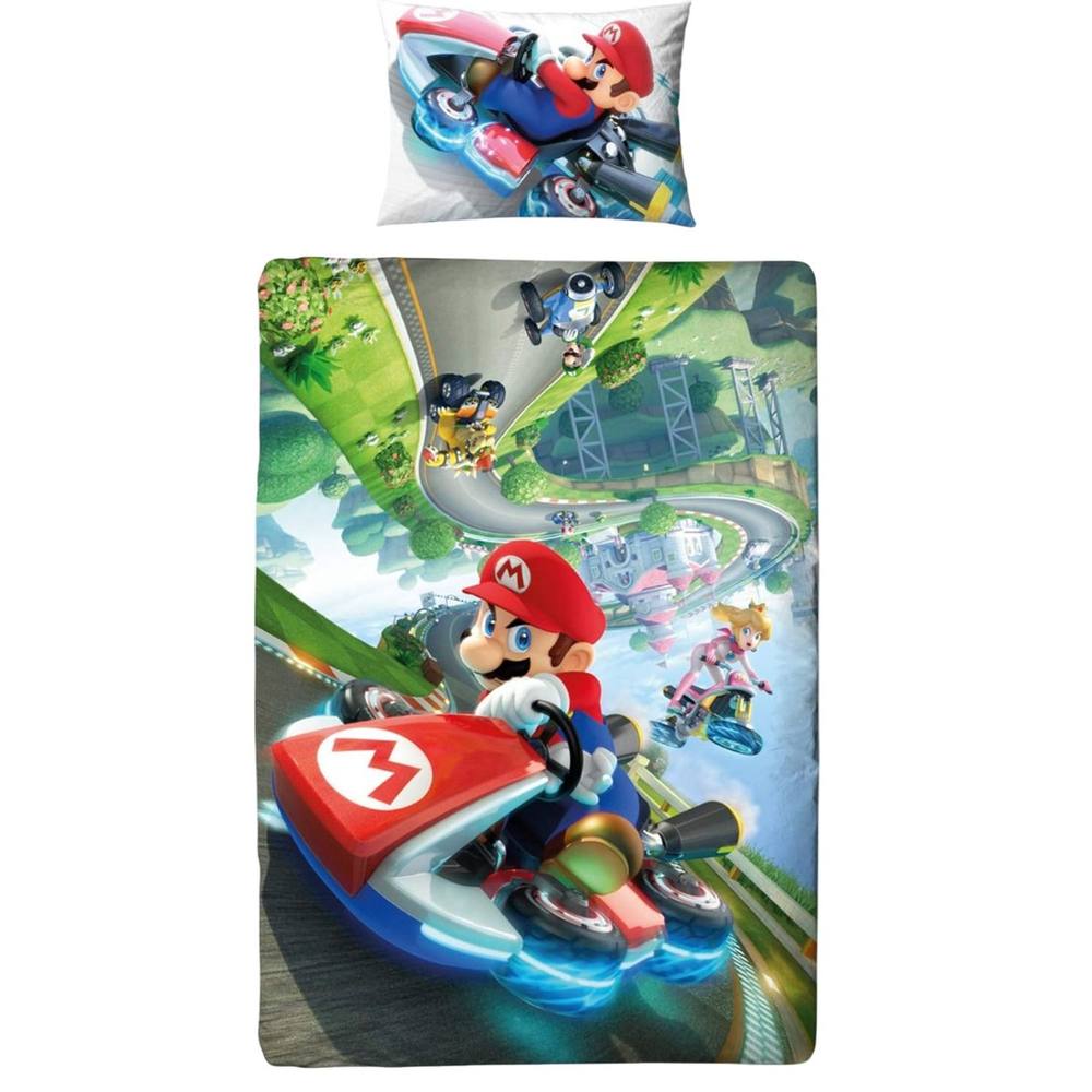 Super Mario Racing Kart Reversible Duvet Set