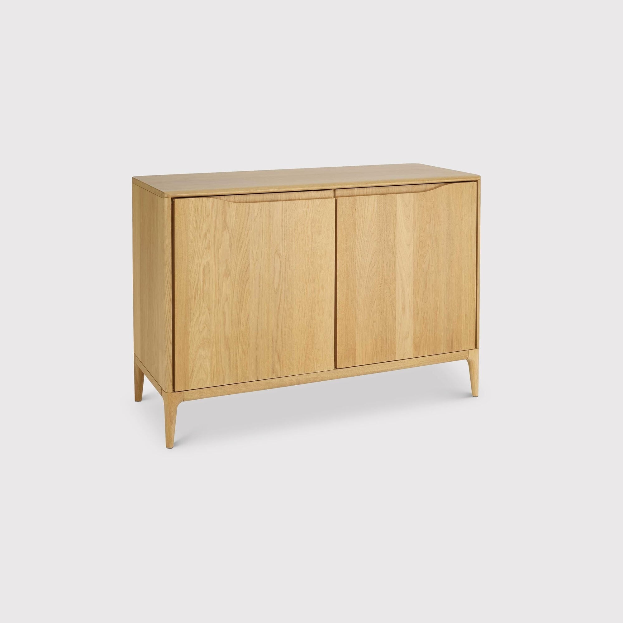 Ercol Romana 2 Door Sideboard, Neutral Oak | Barker & Stonehouse