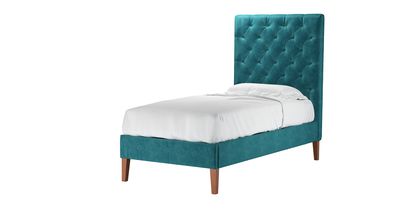 Rosalie 150cm Single Bed in Neptune Smart Velvet - sofa.com