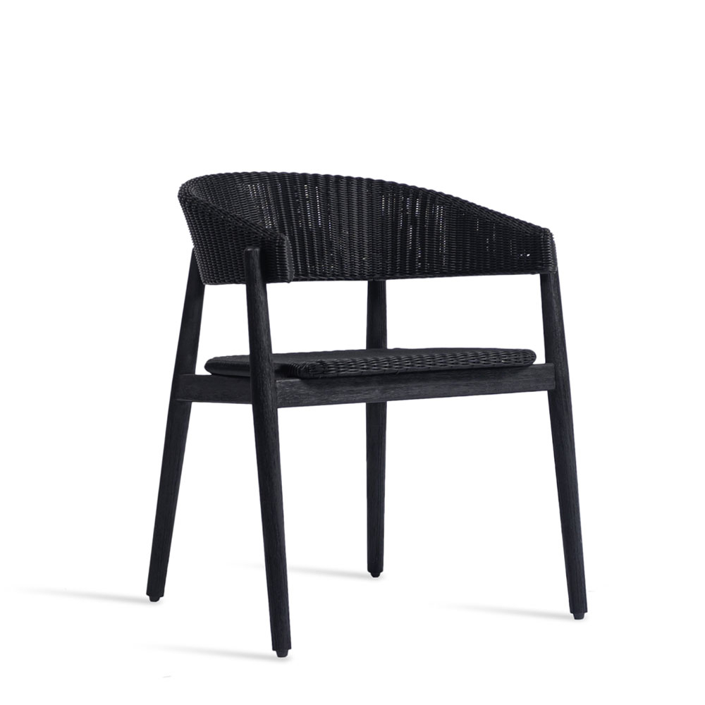 Vincent Sheppard Mona Outdoor Dining Chair Black