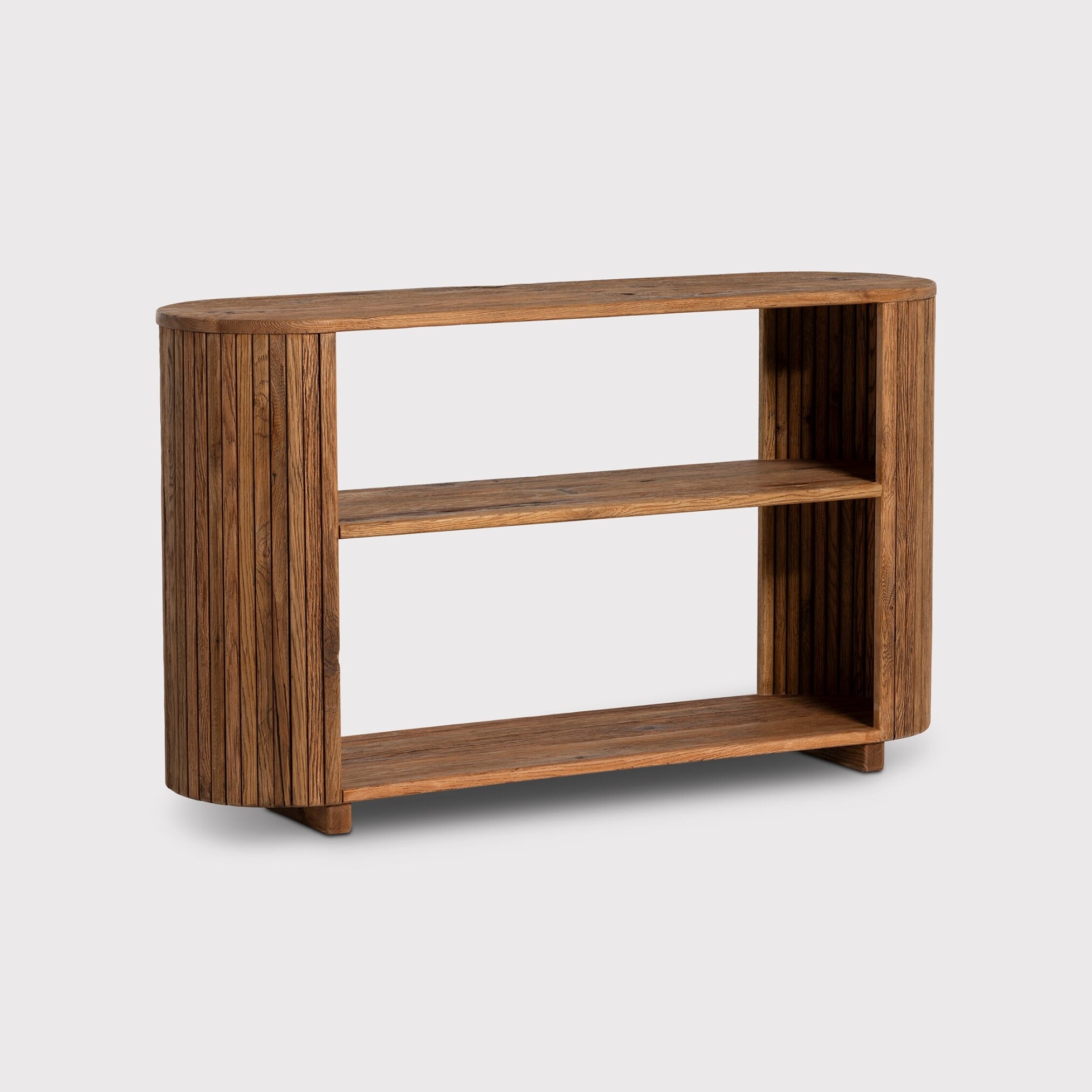 Argyll Console Table 140x40x81cm, Brown Oak | Barker & Stonehouse
