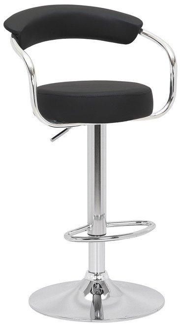 netfurniture Astra Stool Height Adjustable 6 Colours in Black