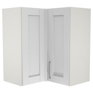 Wickes Ohio Grey L-Shape Corner Wall Unit - 625mm