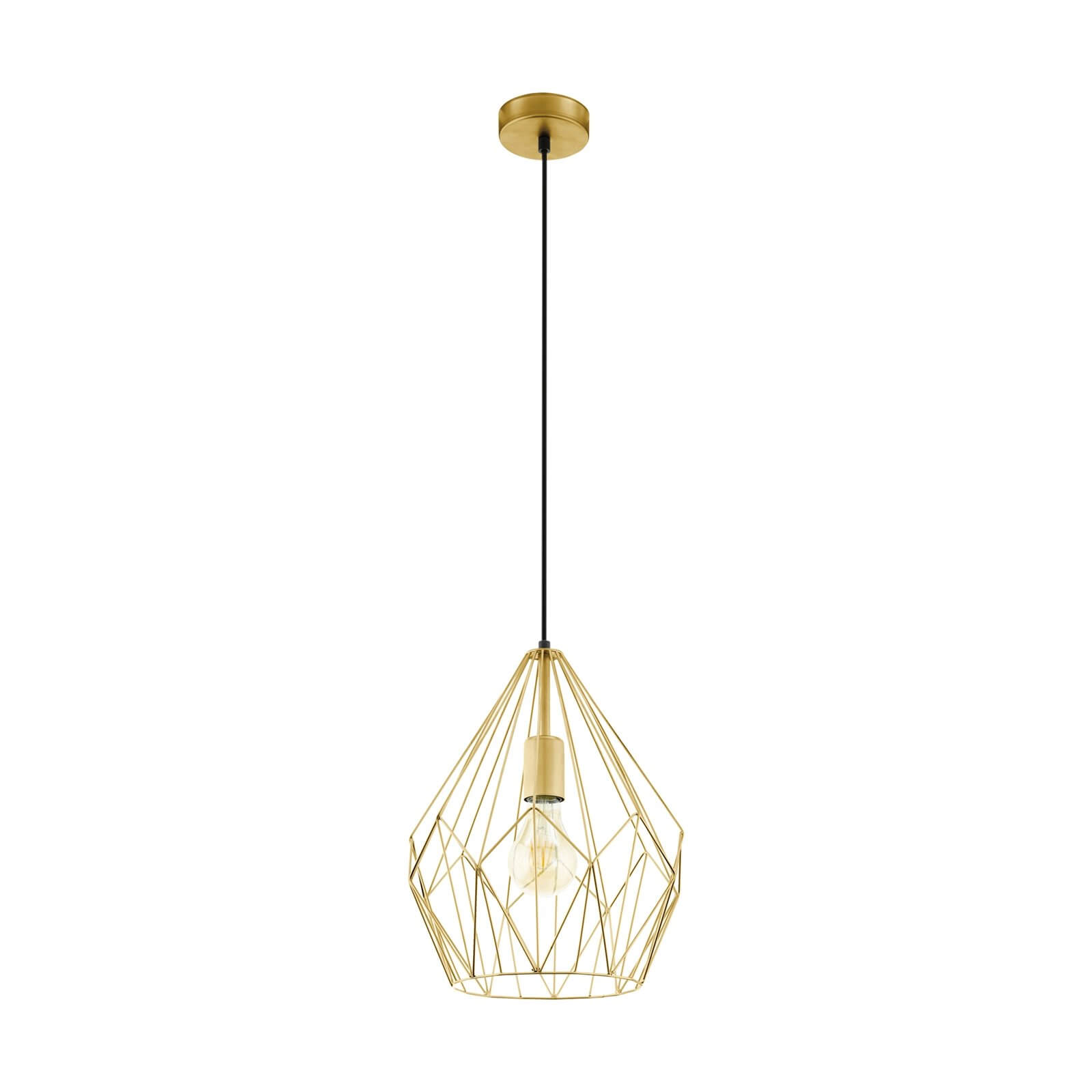 Eglo Carlton Pendant Light - Gold-Coloured