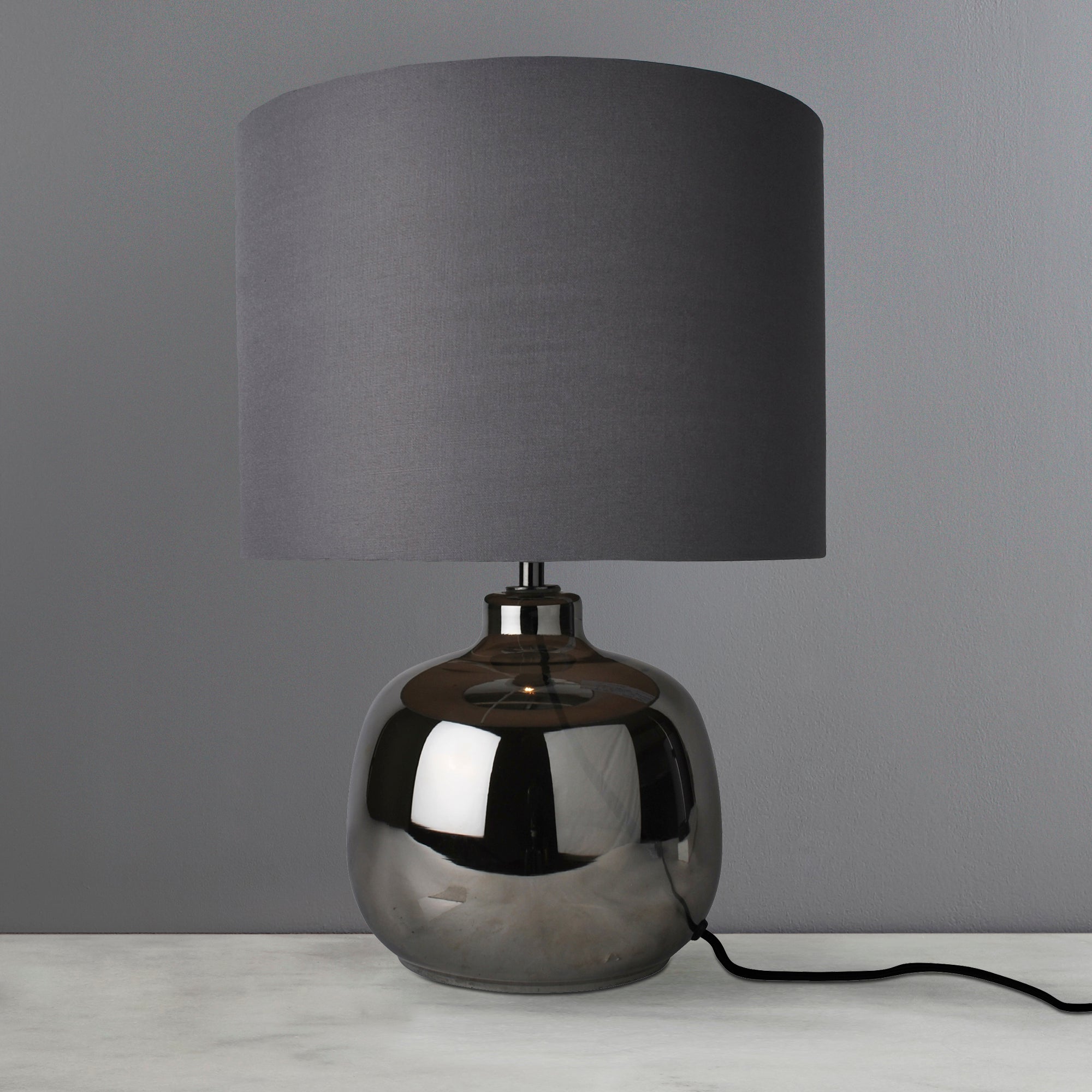 Fulda Chrome Table Lamp Chrome