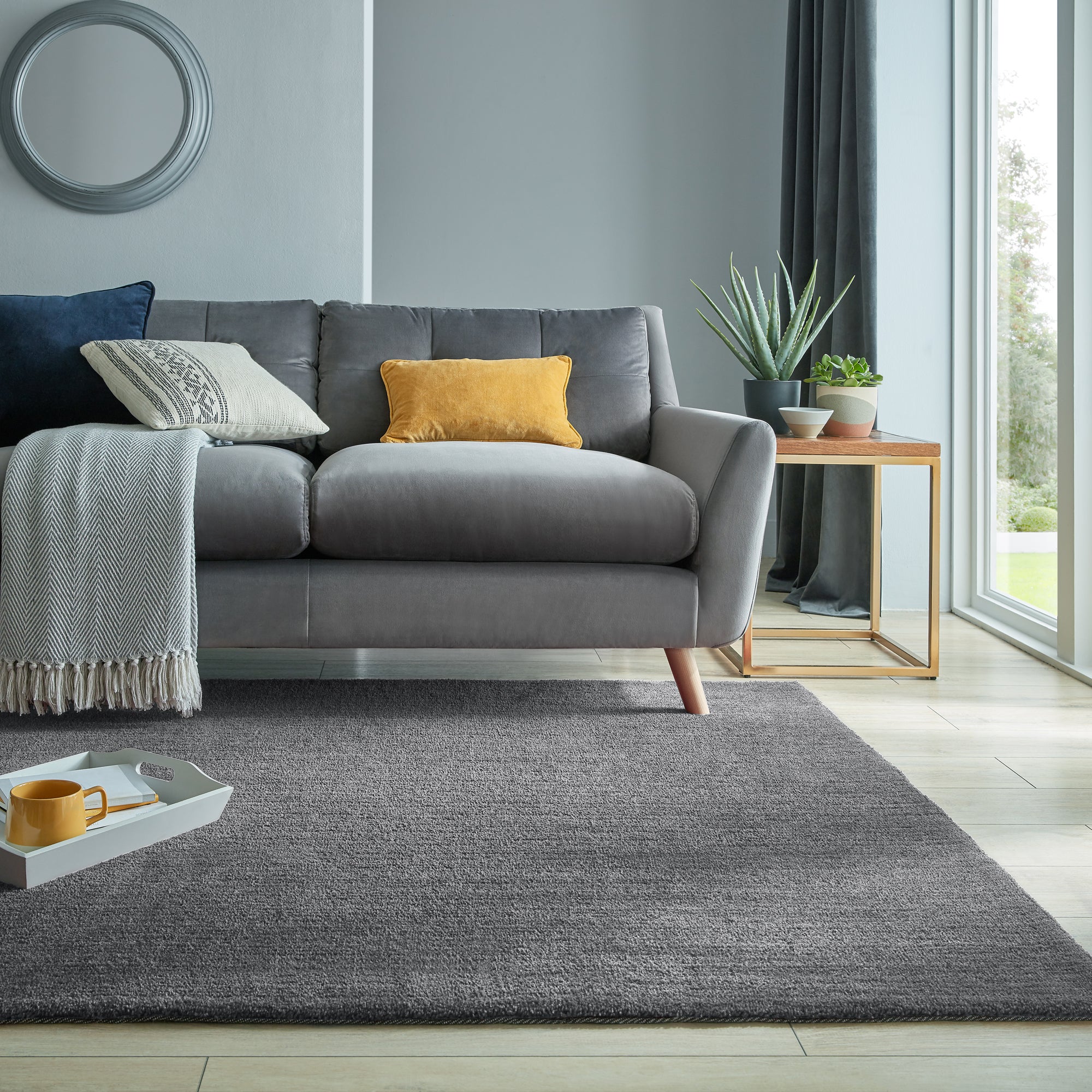 Isla Rug Isla Charcoal