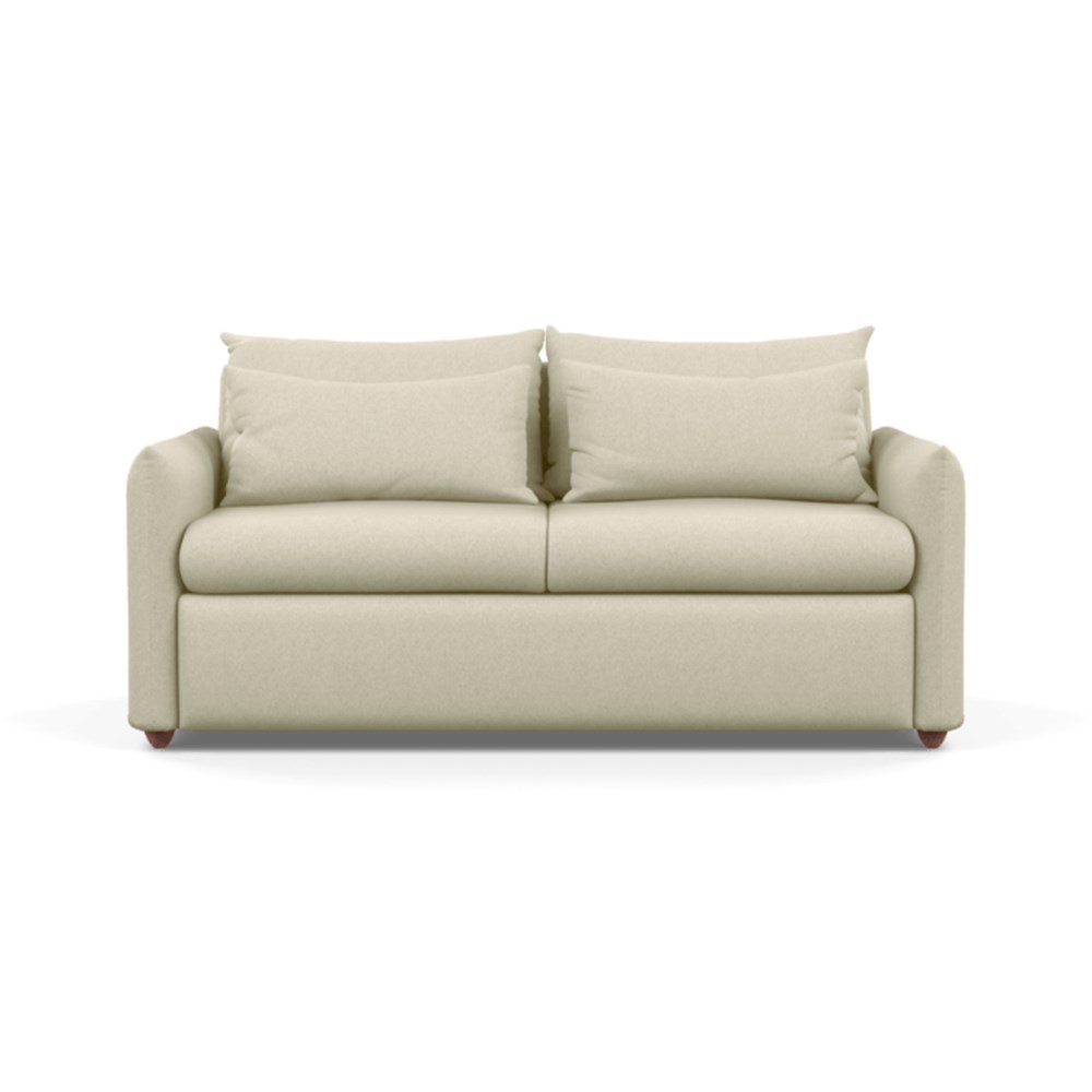 Heal's Pillow Sofa Bed Cotton Grain Chestnut Stain Feet