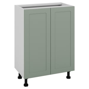 Wickes Winsford Reed Green Slimline Depth Base Unit - 500mm