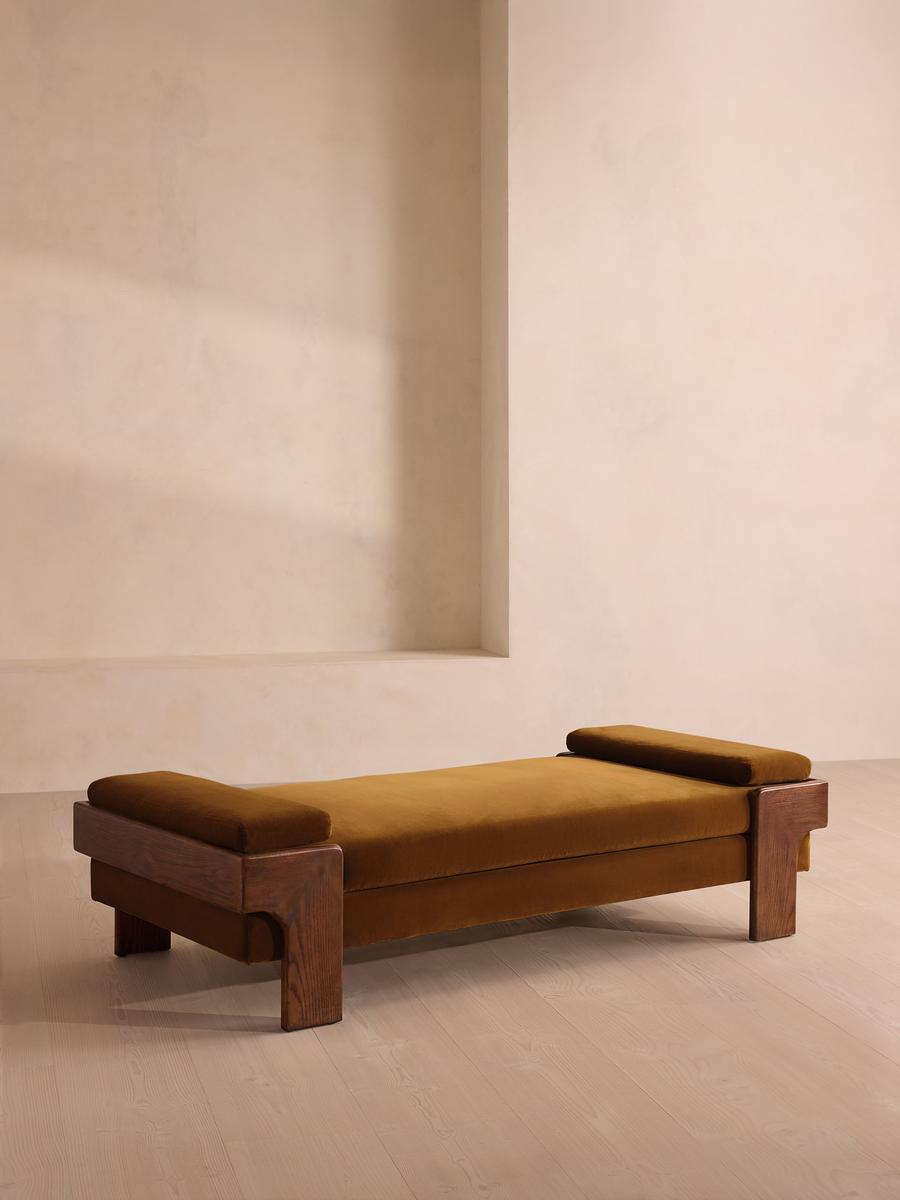 Marcia Daybed, Mustard Velvet