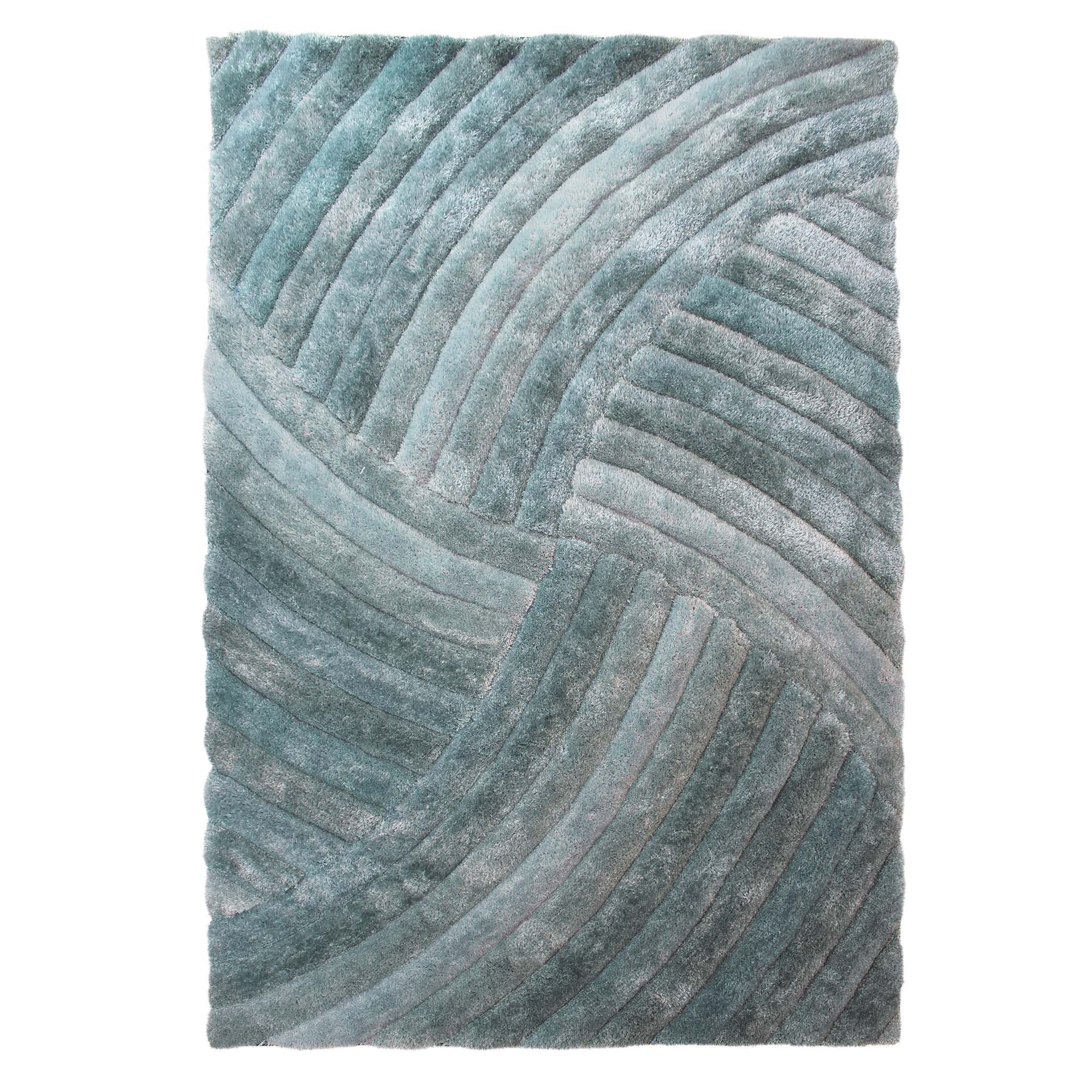 Verge Furrow Rug Beige and  Brown