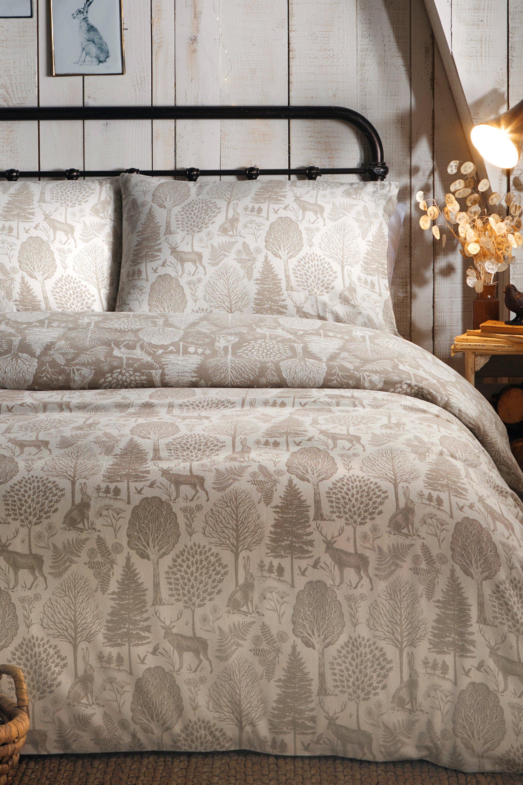 Brushed Winter Forest King Duvet Set