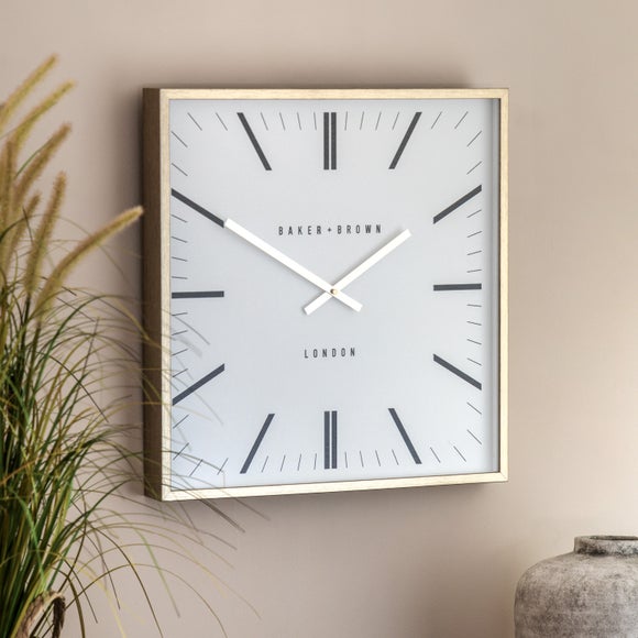 Cedar & Sage Penhurst Square Wall Clock