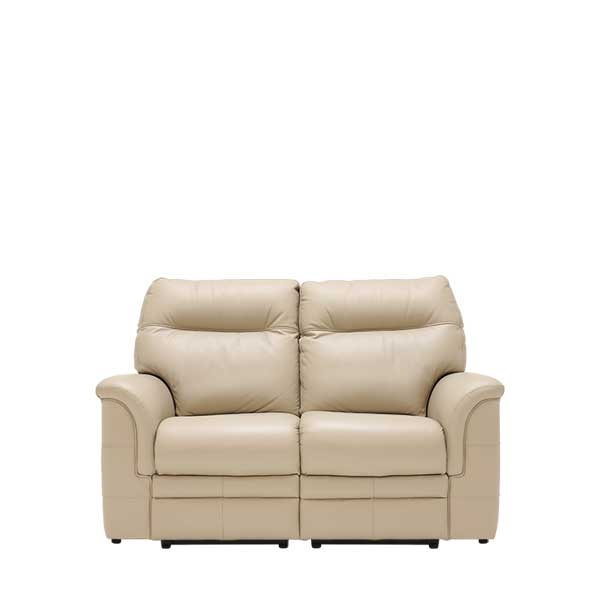 Parker Knoll Hudson 2 Seater Recliner Sofa Leather  - Barker & Stonehouse