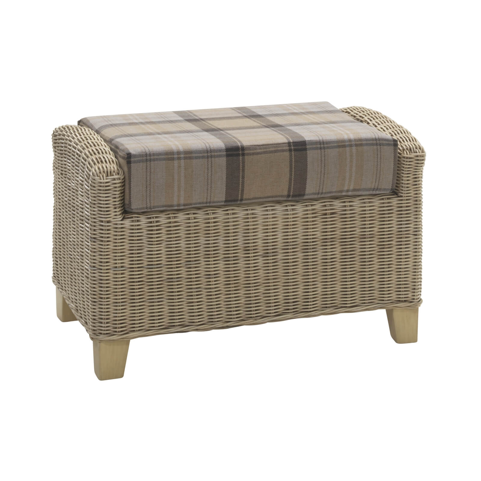 Dijon Footstool In Highland