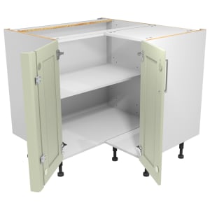 Wickes Ohio Sage Shaker Corner Base Unit - 925mm 2