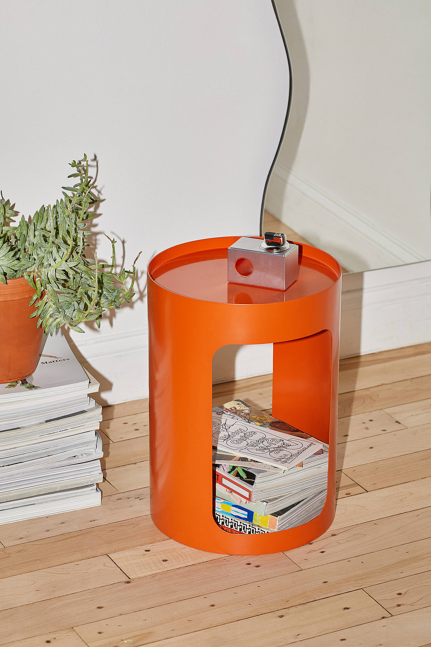 Devon Side Table - Orange