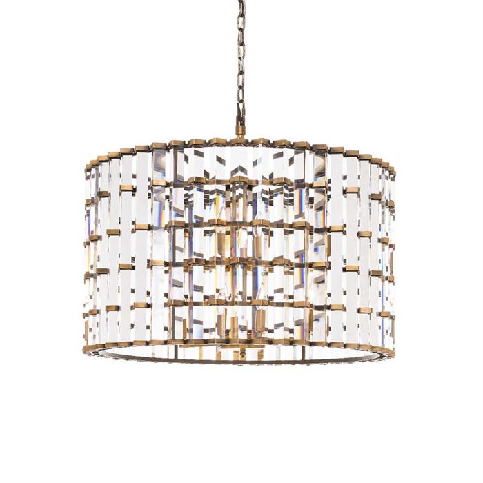 Timothy Oulton Night Rod Large Pendant Light Metal | Barker & Stonehouse