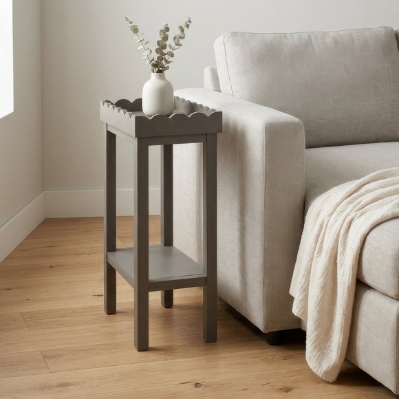 Scallop Sofa Side Table