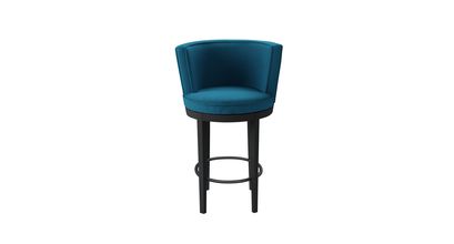 Margaux Bar Stool in Marina Brushed Linen Cotton - sofa.com