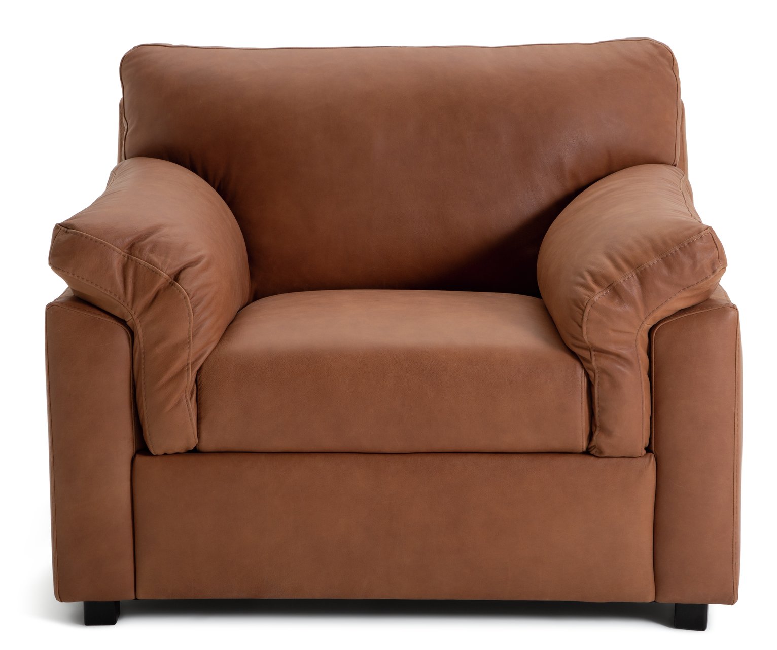 Habitat Florence Leather Chair - Tan