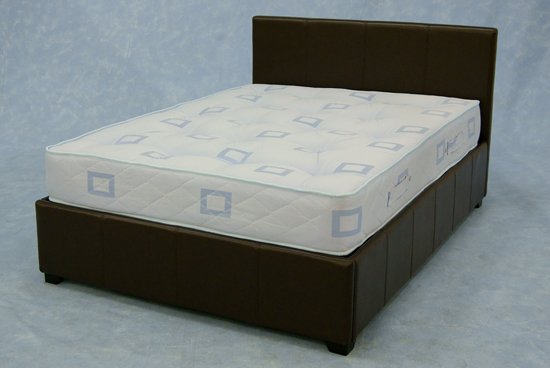 Prado Plus 4ft 6 Expresso Brown Double Bed With Gas Lift