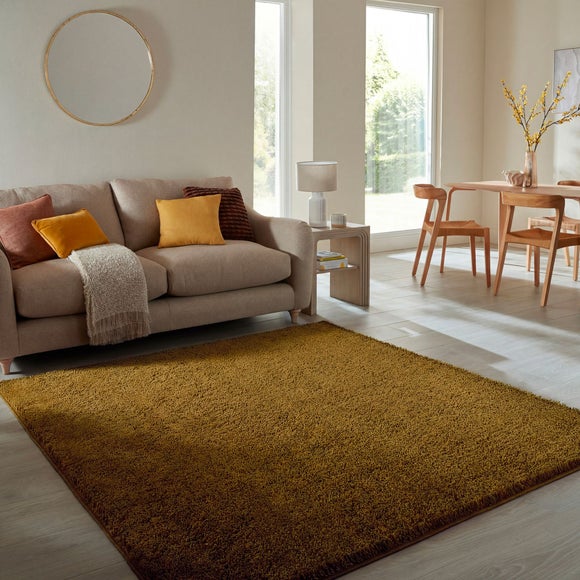 Slumber II Sheen Shaggy Square Rug