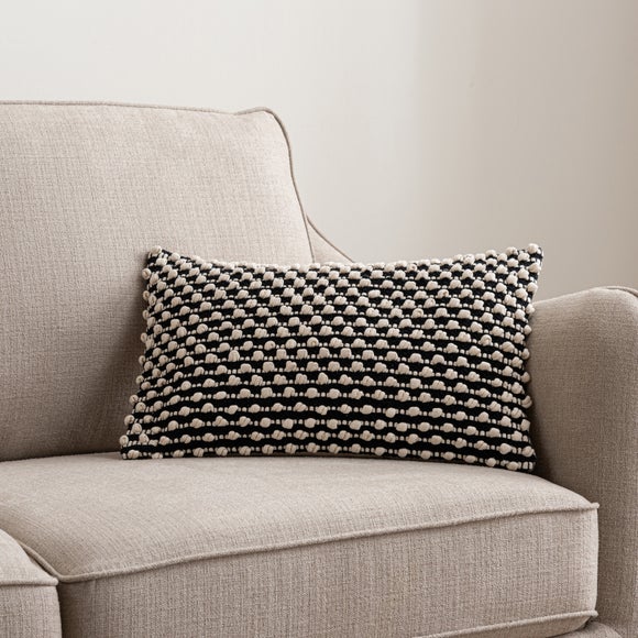 Jersey Bobble Rectangle Cushion