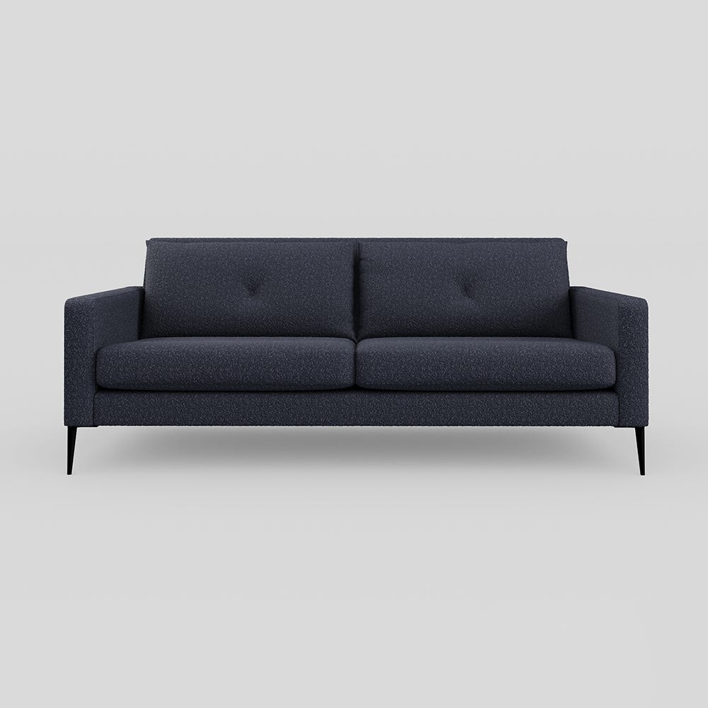 Heal's Brunel 3 Seater Boucle Indigo