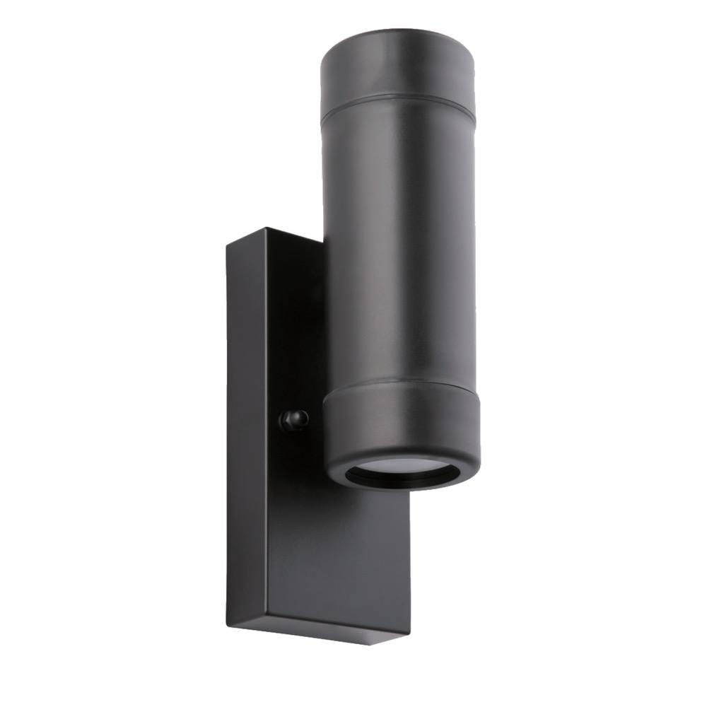 First Choice Lighting Gale - Polypropylene Coastal Dusk Dawn Wall Light in Black