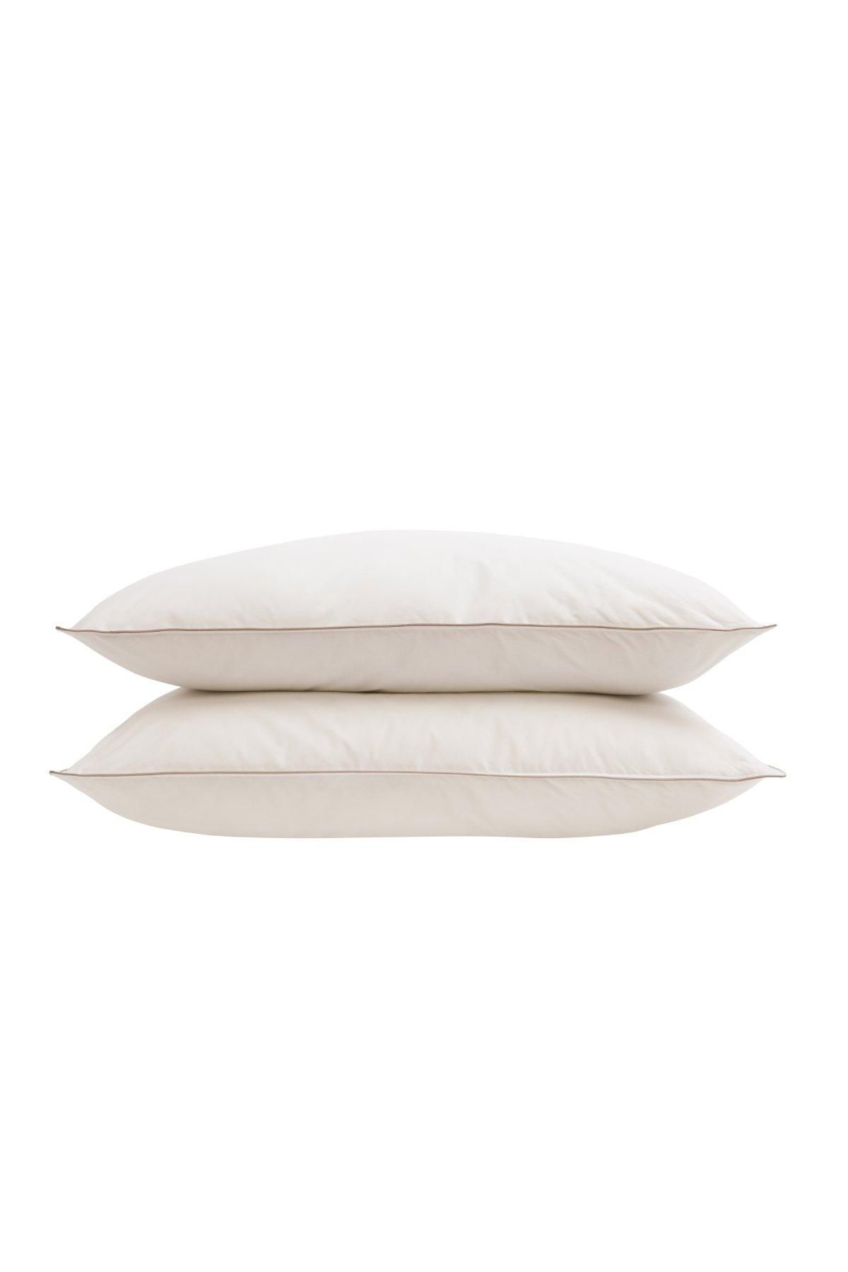 Soak&Sleep Soft As Down Microfibre Standard Pillow Pair - Soft/Medium in White