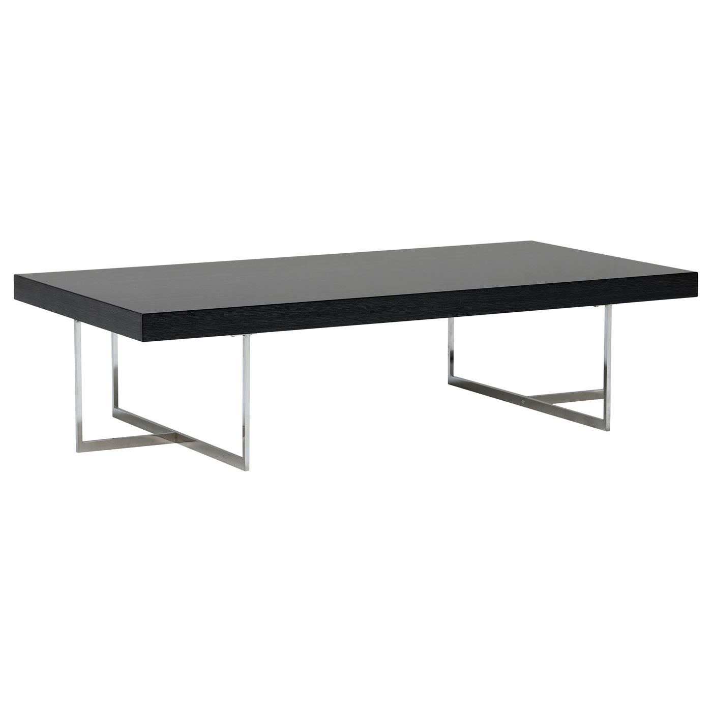 Borgia Rectangular Coffee Table, Grey Highgloss