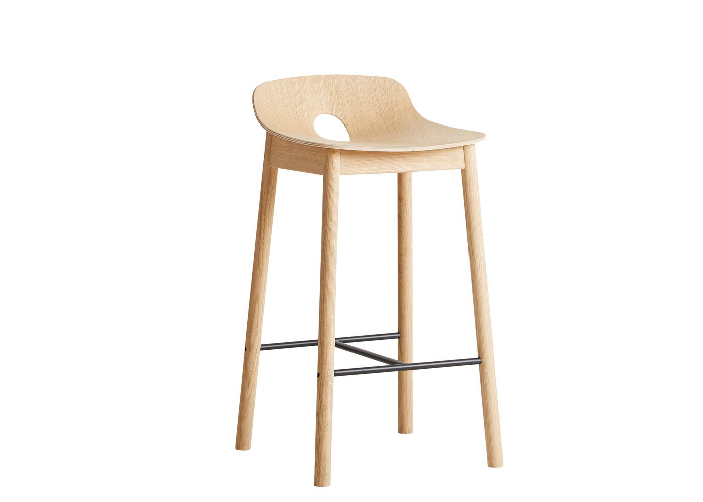 Woud Mono Counter Stool Oak