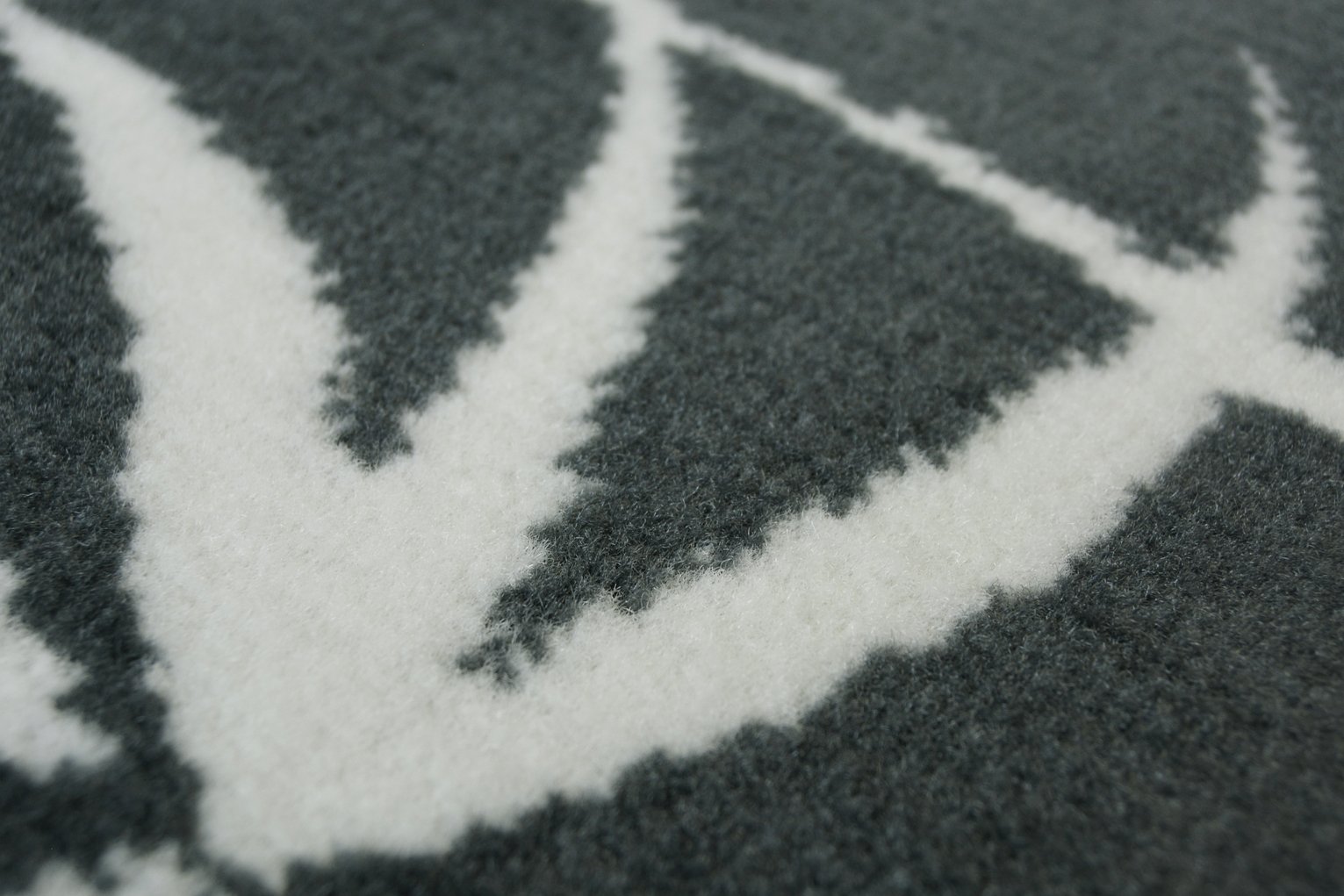 Homemaker Adorn Leaf Rug - 120x170cm - Charcoal