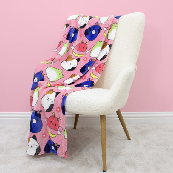 Squishmallow Fleece 150cm x 100cm Throw Blanket