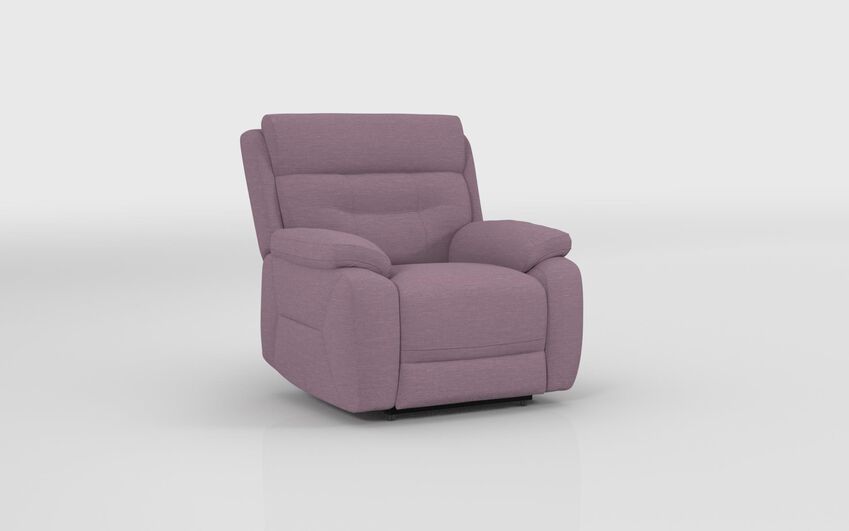 Purple Fabric Fenton Armchair