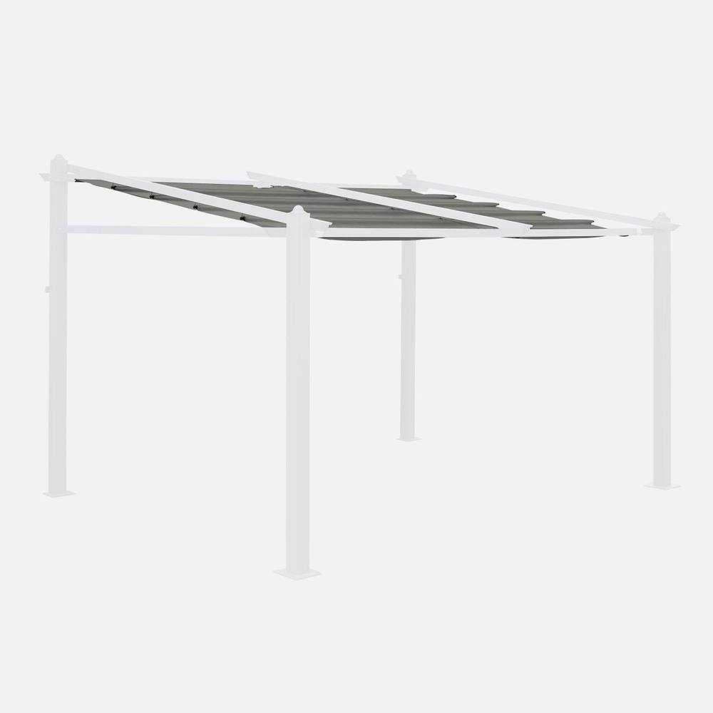 sweeek Replacement Canopy Roof For 3x4m Murum Pergola in Grey