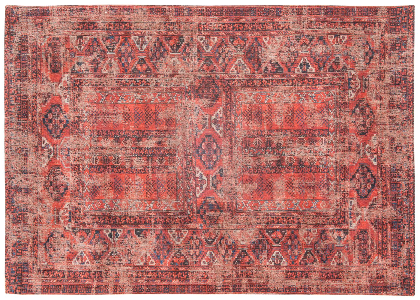 Louis de Poortere Hadschlu Rug Red 200 x 280cm