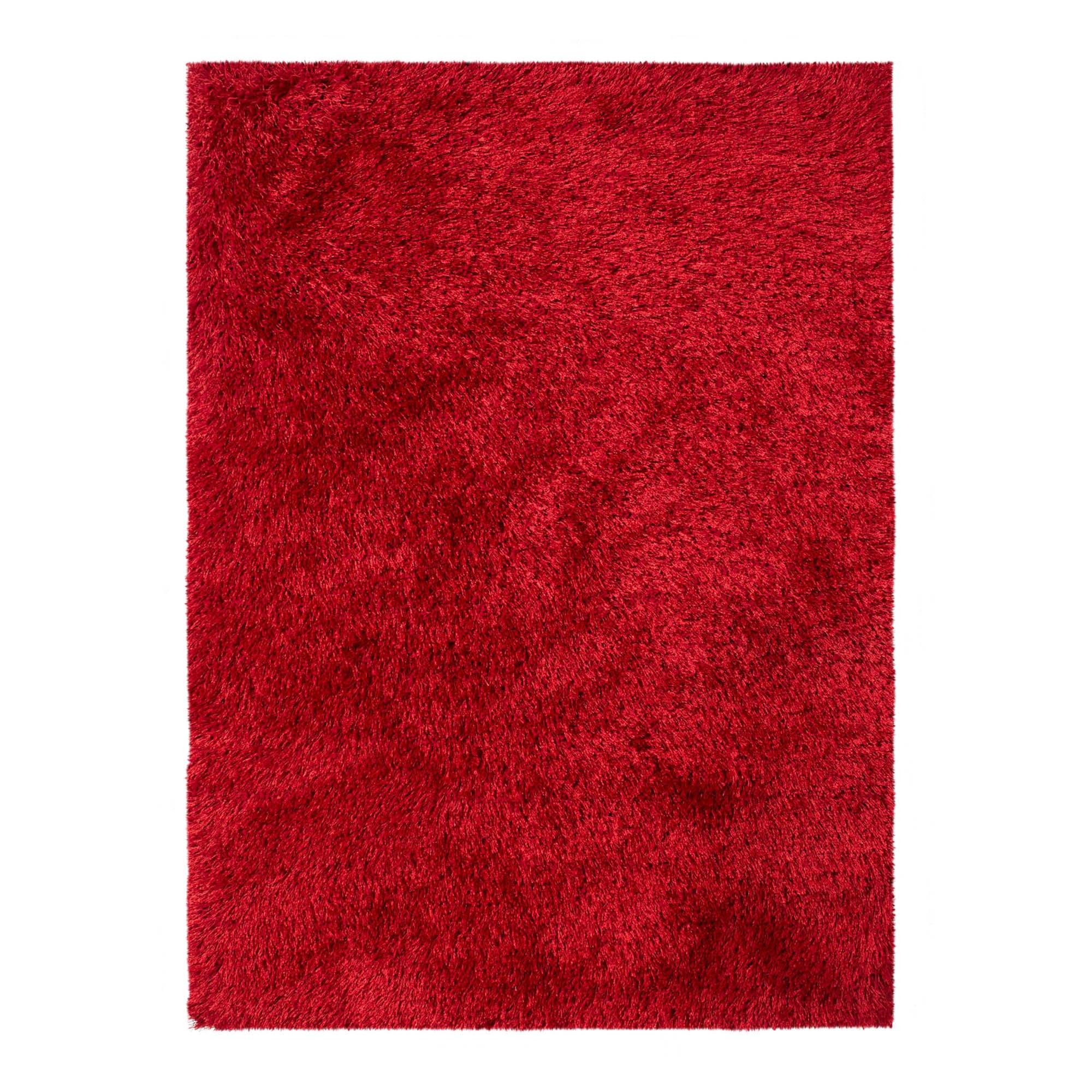 Montana Shaggy Rug Red