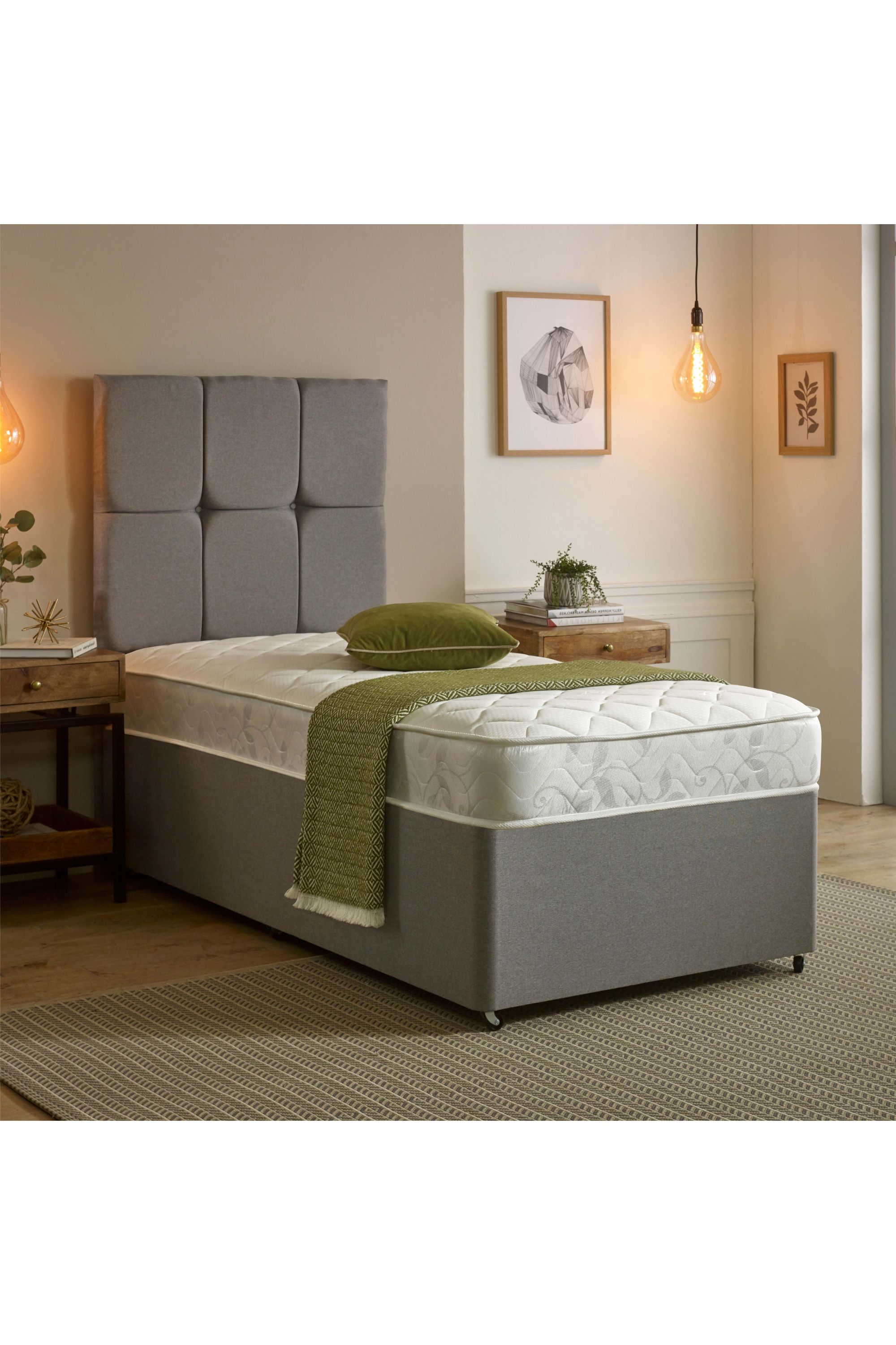 eXtreme Comfort Ltd Orthopaedic Firm Support Foam Mattress 14cm Deep Cooltouch Plus Cover in White