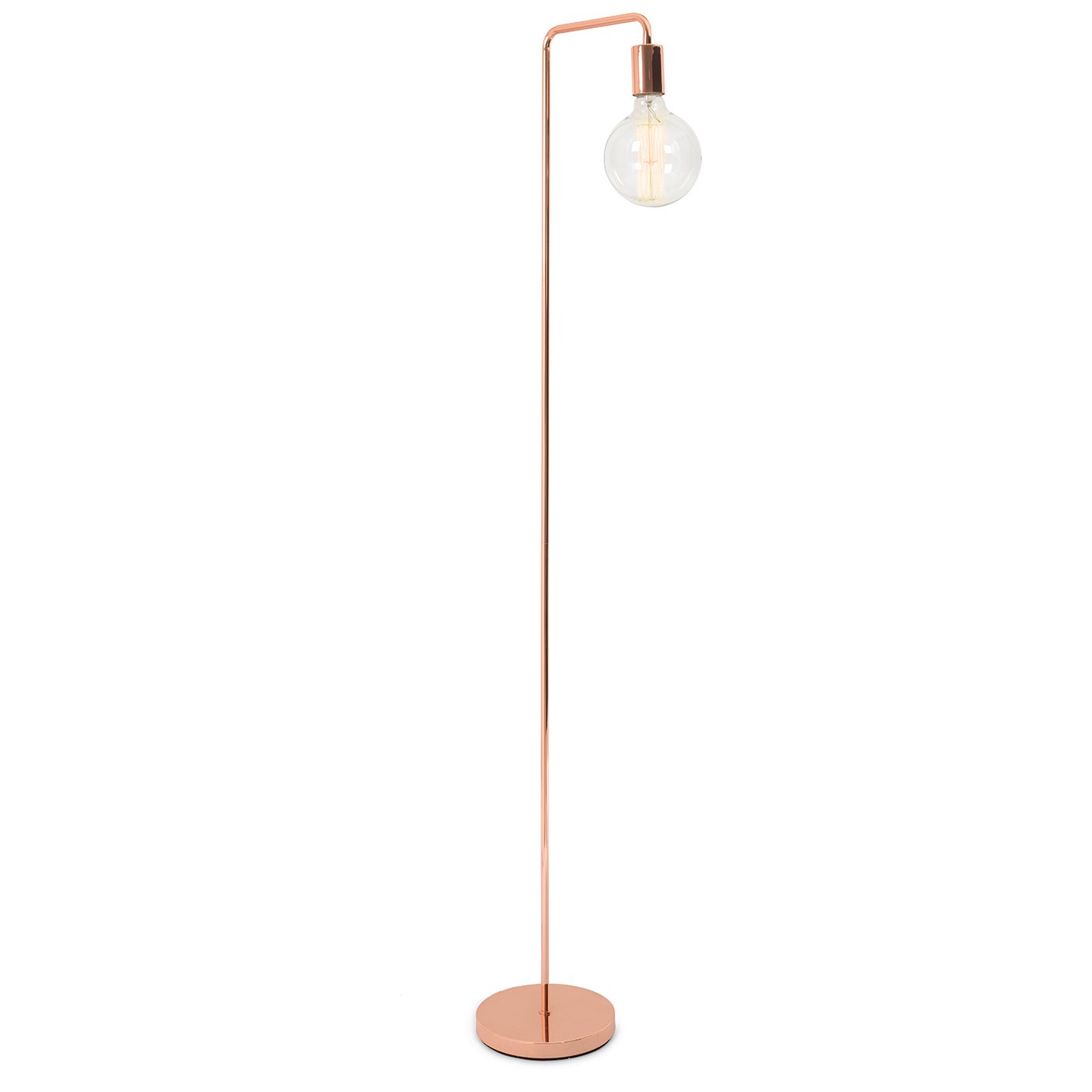 Heal's Junction Floor Lamp Copper