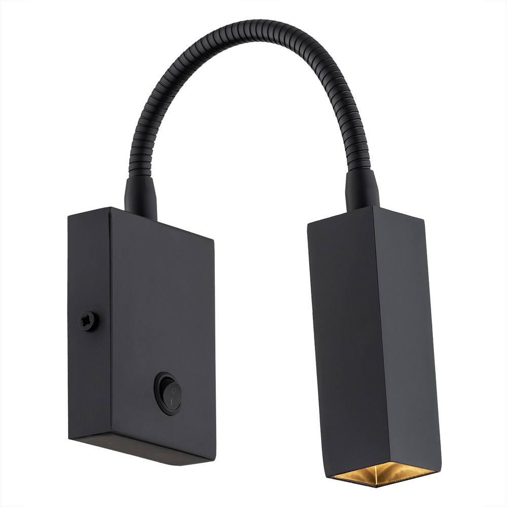 Netlighting Rockstar Reading Wall Light Black Structure