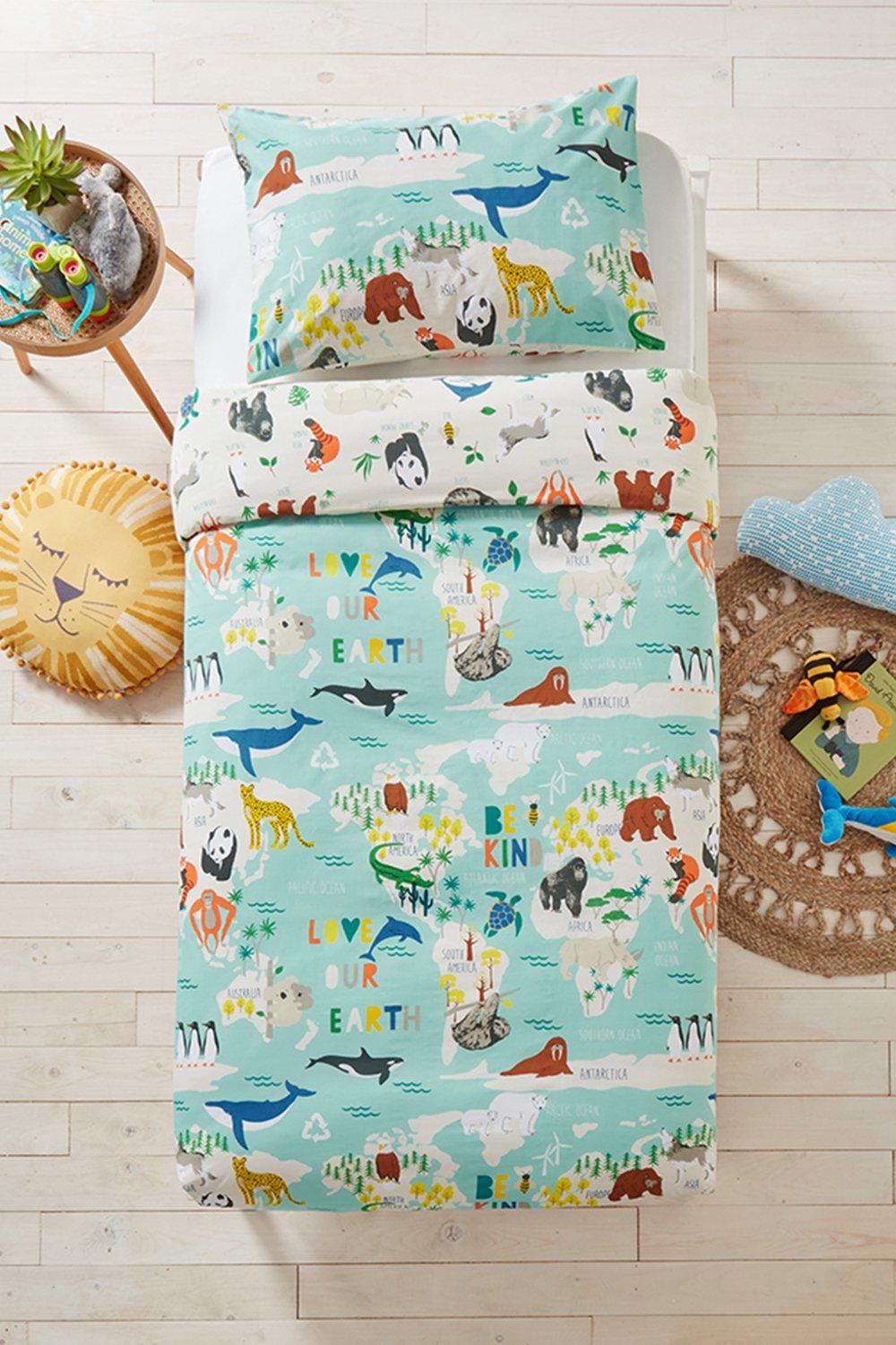 Love Our Earth Single Duvet Set