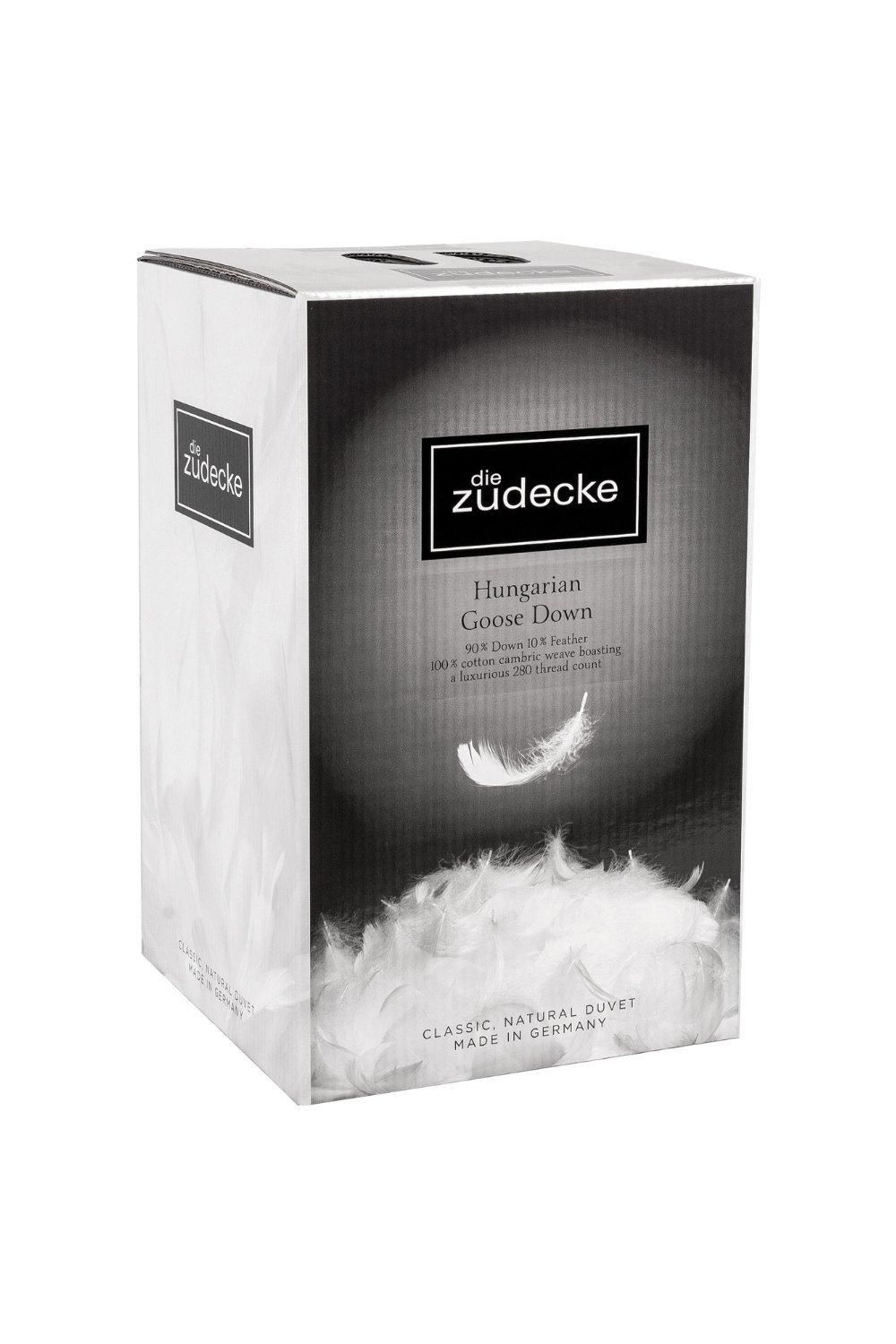 die zudecke Hungarian Goose Down 4.5tog Duvet in White